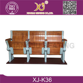Chine Seat en bois et bureau et chaise arrières d'école avec le cadre en aluminium pour l'université fournisseur