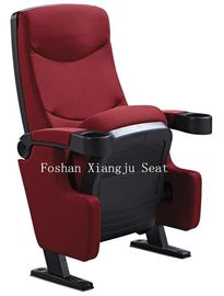 Chine l'allocation des places de théâtre d'épaisseur de 2.3mm préside la chaise en cuir de théâtre de film de tissu fournisseur