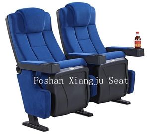 Chine la largeur de 580MM a moulé le retour doux automatique de cuir/tissu de chaises de salle de cinéma de mousse fournisseur