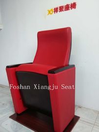 Chine Style d'amphithéâtre de mousse moulé par cuir rouge imperméable posant des meubles de maison de 580mm fournisseur