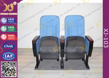 Chine Prière Seat de Padder de tissu empilant des chaises de Hall d'église avec le support de Tablette et de livre fournisseur