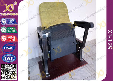 Chine Sièges pliables de salle de cinéma de jambe fixe avec le Tableau d'écriture, chaises en plastique d'église fournisseur
