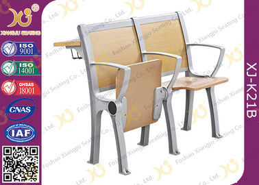 Chine Bureau en bois et chaise d'étudiant universitaire réglés avec le cadre en aluminium fournisseur