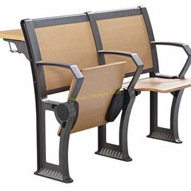Chine Bureau en bois et chaise de fer de contreplaqué pliable en métal réglés pour la salle de conférences d'école fournisseur
