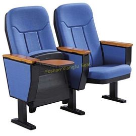 Chine Automatique pliez les chaises d'amphithéâtre de tissu avec le panneau d'écriture en bois/pp de retour et posez le panneau fournisseur