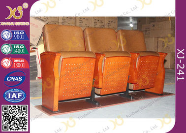 Chine Sièges de salle de cinéma d'amphithéâtre/chaises pliantes en cuir synthétiques lombo-sacrés d'église fournisseur