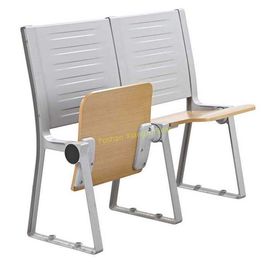 Chine Les meubles de salle de classe d'université de salle d'attente/au plancher sans bras plient des chaises fournisseur