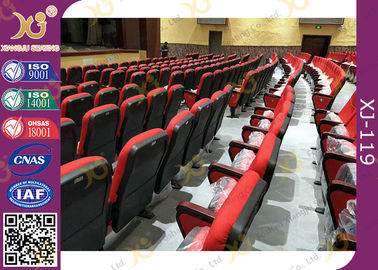 Chine Chaises d'église de couleur rouge/sièges en plastique de Hall amphithéâtre de conférence fournisseur