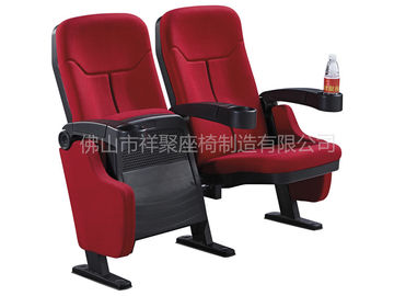 Chine Chaises de salle de cinéma de Frabic de taille standard/allocation des places rouges théâtre de stade fournisseur