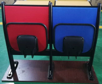 Chine Bureau et chaise mous d'école de mousse de cadre en métal avec le bloc - notes pliable de fer fournisseur