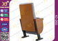Chaises d'amphithéâtre de mousse d'unité centrale moulées par message publicitaire avec la housse en toile au plancher fournisseur