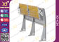 Bureau qui respecte l'environnement et chaise d'école d'alliage d'aluminium avec la charnière en bois d'aluminium de Tableau fournisseur