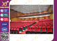 chaises externes centrales d'amphithéâtre de la distance pp de 550mm pour la pièce de conférence, allocation des places escamotable d'amphithéâtre fournisseur