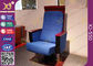 Chaises découpées en bois de théâtre d'allocation des places de style d'amphithéâtre de métier avec le coussin fournisseur