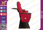 Repoussez les chaises résistantes au feu d'amphithéâtre de tissu avec le bloc - notes arrière de forces de défense principale fournisseur