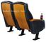 Chaises en bois d'allocation des places de théâtre de cuir véritable d'accoudoir de jambes en acier avec le support de tasse XJ-6878 fournisseur