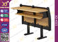Bureau et chaise en bois modernes d'école pour l'étudiant/les meubles salle de classe d'université fournisseur