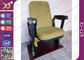 Sièges pliables de salle de cinéma de jambe fixe avec le Tableau d'écriture, chaises en plastique d'église fournisseur