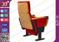 Les chaises rouges d'allocation des places de théâtre de stade de housse en toile avec le support de boissons/ont plié des sièges de film fournisseur