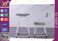 Bureau d'étude de Seat et ensemble en plastique de chaise dans la taille adaptée aux besoins du client par couleur grise fournisseur