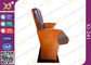 Chaises lombo-sacrées en cuir d'amphithéâtre de Brown avec le poids d'individu rétractant Seat fournisseur