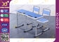 Bureau et chaise ci-joints d'école de double de contreplaqué pour la salle de classe d'université fournisseur