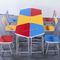 Bureau d'étude d'enfants d'enfant et Tableau colorés de combinaison de chaise fournisseur