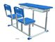 Doubles Tableau et chaise d'étude de salle de classe de double Seat de distance fixe pour le collège fournisseur