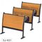 Contreplaqué classique de cadre en métal de chaise de lieu de réunion d'école d'amphithéâtre enclenché fournisseur