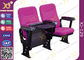 Chaise lombo-sacrée de salle de conférences d'amphithéâtre de mousse de polyuréthane d'injection avec le siège arrière mou fournisseur