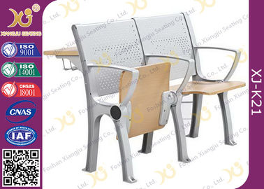 Chine Bureau et chaise d'école de strapontin d'alliage d'aluminium avec le bloc - notes fournisseur