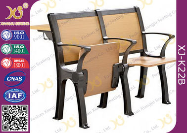 Chine Tableaux et chaises en bois de salle de classe d'université de cadre d'alliage d'aluminium de conseil fournisseur