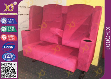 Chine Allocation des places de cinéma du tissu VIP de haute catégorie, chaise de cinéma d'amant avec de doubles sièges fournisseur