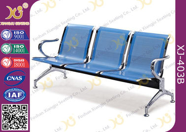 Chine Chaise de attente de Seater de la pleine soudure 3 de structure de fer d'hôpital avec le coussin fournisseur