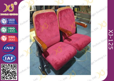 Chine chaises externes de théâtre d'amphithéâtre en bois de chêne de 550mm, sièges d'amphithéâtre fournisseur