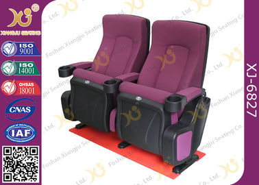 Chine L'OEM a plié des meubles de théâtre de film de couleur rouge de chaises de salle de cinéma de 3d 4d 5d fournisseur