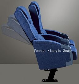 Chine chaise moulée par chaise en acier de théâtre de film de mousse de cinéma de jambe de dimension de 600mm pour la pièce de VIP fournisseur