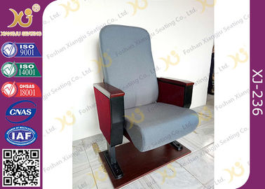 Chine Asseoir ergonomique en bois importé de salle de conférences de Seat et de dos couvert de tissu fournisseur