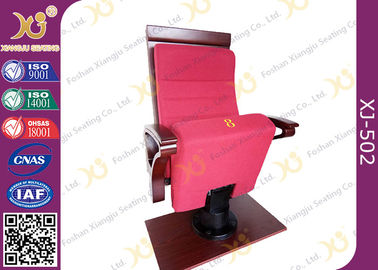 Chine Le climatiseur a mis des chaises de Hall d'église de jambe avec l'accoudoir en bois de triangle fournisseur