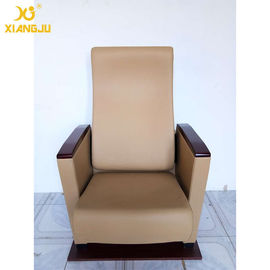 Chine Vraie astuce molle standard en cuir Seat haut d'accoudoir de largeur des chaises 6.5MM d'amphithéâtre fournisseur