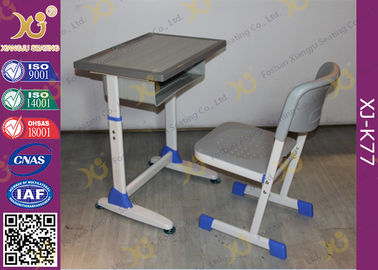 Chine Bureau et chaise simples d'étudiant de mobilier scolaire avec la jambe renforcée de station fournisseur