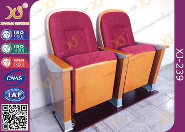Chine Type d'église chaises de théâtre d'amphithéâtre de tissu pour l'évêque et le pasteur fournisseur