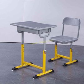 Chine Tableau et chaise réglables d'étudiant de collège en métal avec cadre de fer/en aluminium fournisseur