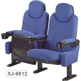 Chine Chaises à la maison bleues de théâtre de cinéma avec l'accoudoir confortable de bien mobilier de l'appui-tête pp fournisseur