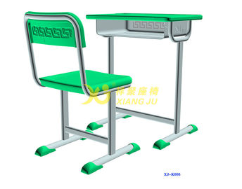 Chine Doubles Tableau simple et chaise d'étudiant réglés avec le matériel de HDPE de cannelure fournisseur