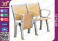 Bureaux et chaises pliables universels centraux d'étudiant de 530 millimètres pour la salle de conférences fournisseur