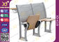 Jambe en acier de fer d'allocation des places de contreplaqué de meubles de salle de classe d'université/université fournisseur