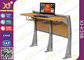 Allocation des places pliée de salle de conférences avec le bureau, chaises de pièce de conférence de mobilier scolaire fournisseur