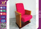 Chaises pliées en bois d'amphithéâtre de meubles rouges avec le bloc - notes OEM/ODM de 32 kilogrammes fournisseur