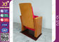 Chaises pliées en bois d'amphithéâtre de meubles rouges avec le bloc - notes OEM/ODM de 32 kilogrammes fournisseur